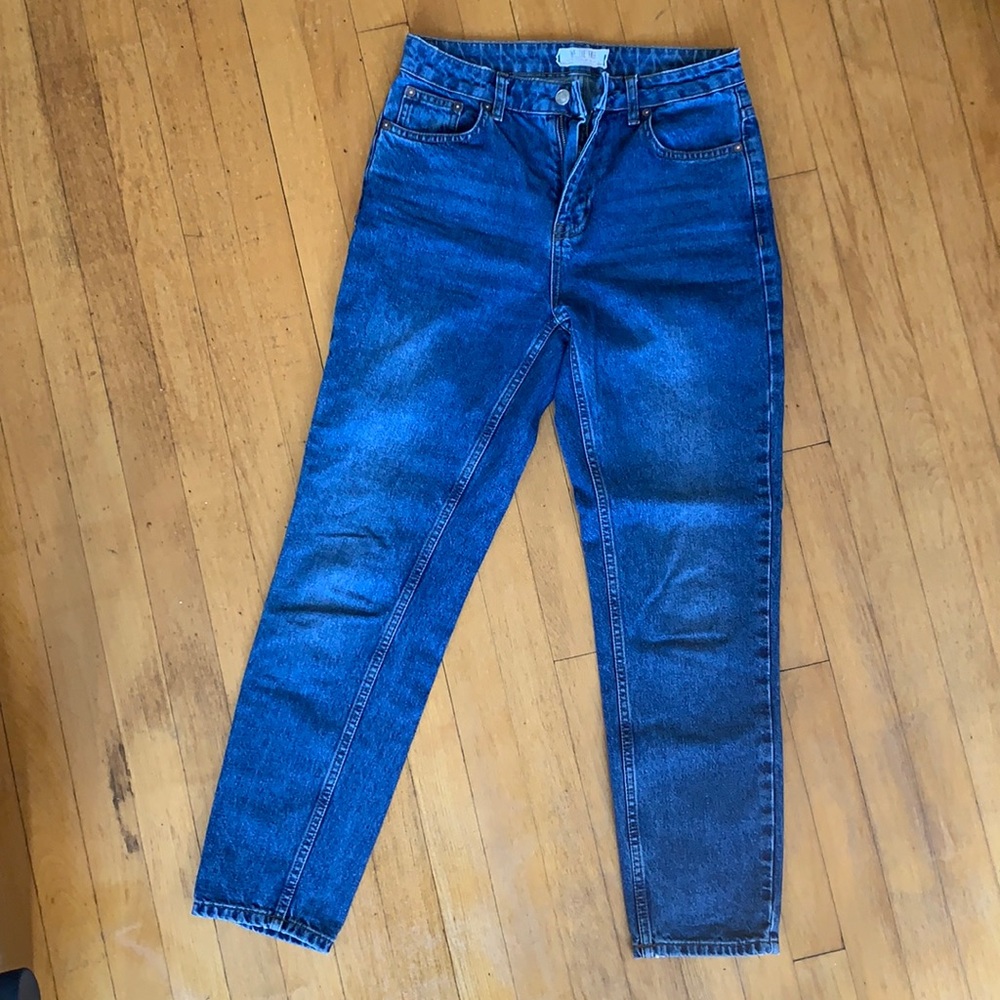 we the free Size 26, higher waisted straight jeans